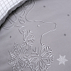 Постельное белье Снежный олень 1, поплин, 2 спальное фото