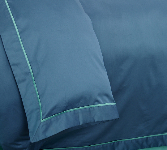 Однотонное постельное белье Экспрессия, мако-сатин 300ТС, 1.5-спальное фото
