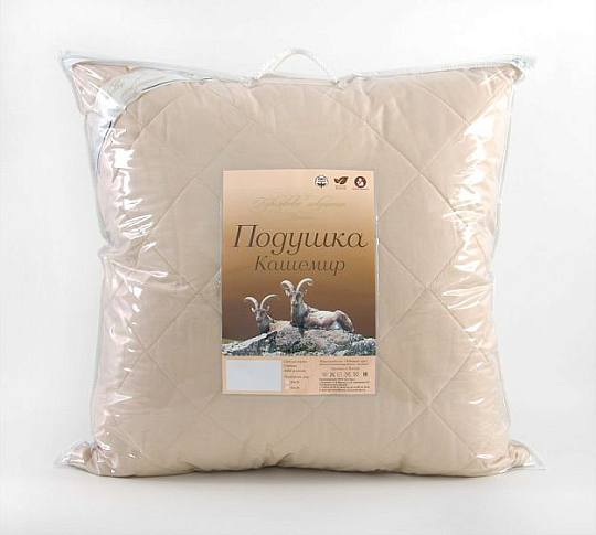 Постельное белье Подушка 70x70 для сна Кашемир, сатин, со съемным чехлом фото