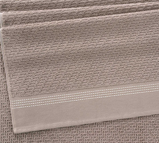 Постельное белье Полотенце махровое банное 70x140, Рольф мокко фото