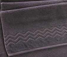 Постельное белье Полотенце махровое Бремен серый шато (50х90) фото